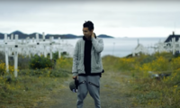 Skjermdump fra musikkvideoen «Tupilak» av Tarrak