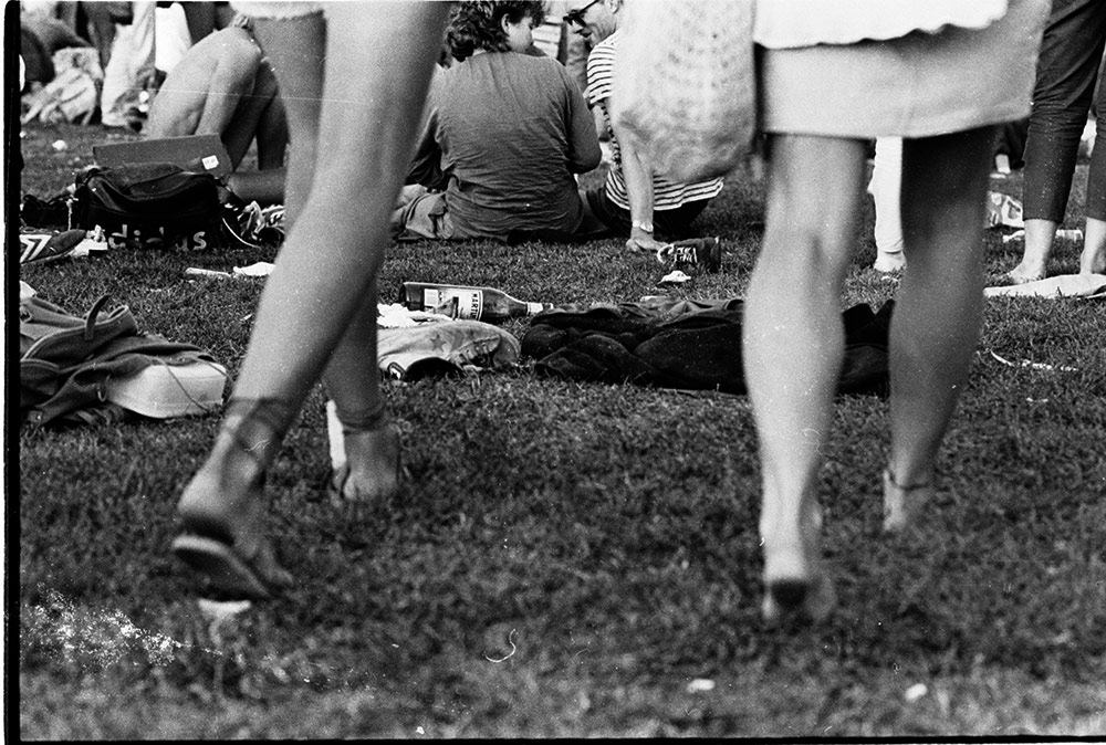 UTEN MAT OG LITT DRIKKE. Duger det gamle rockefolket ikke. Foto: Tom Stalsberg