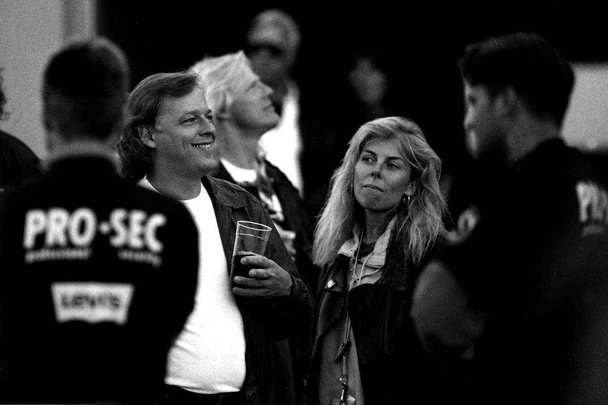 Pink Floyds David Gilmour, 1988. Foto: Vidar Ruud