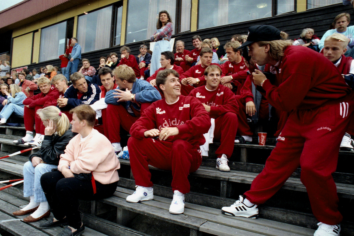 Mini Jakobsen på Bruce Springsteen, 1993. Foto: Vidar Ruud