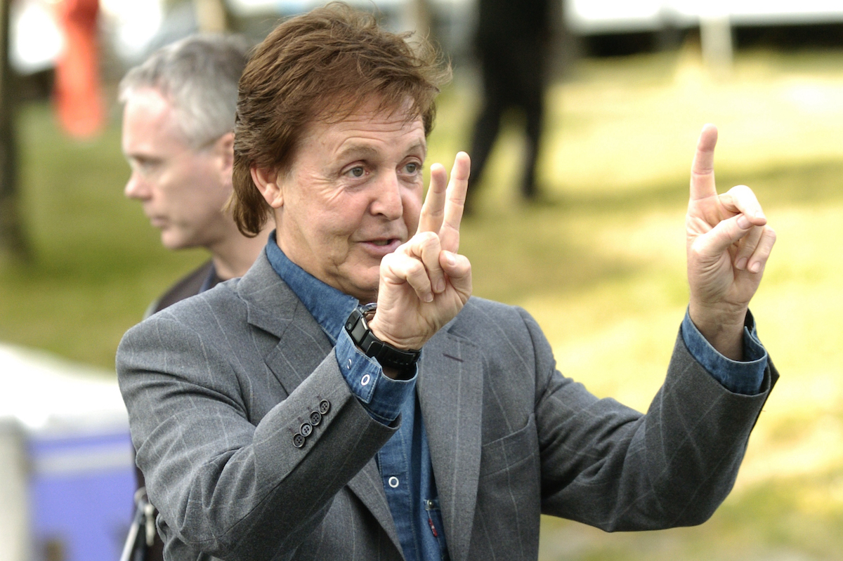 Paul Mc Cartney, 2004. Foto: Vidar Ruud