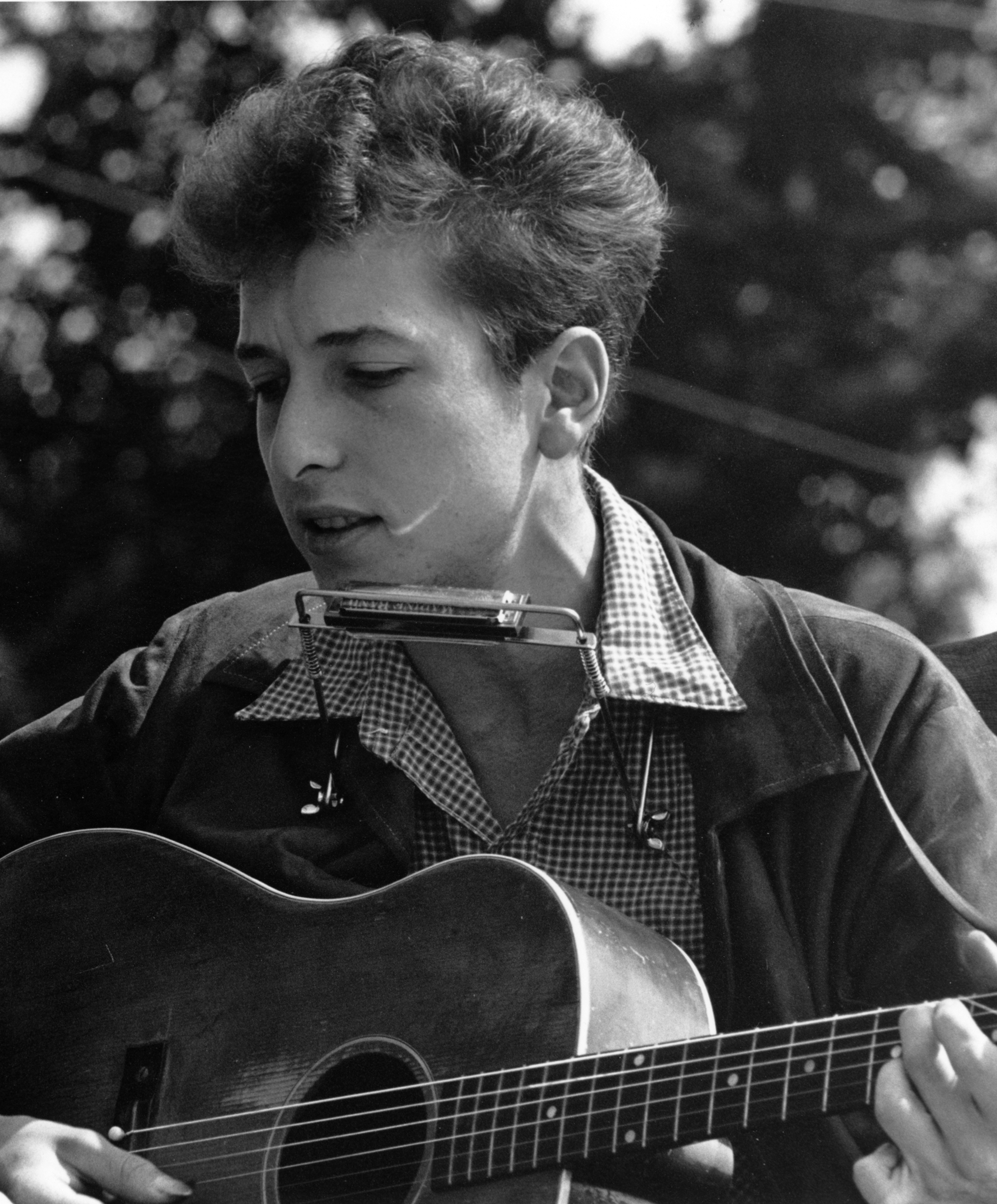 Bob Dylan i 1963, fra