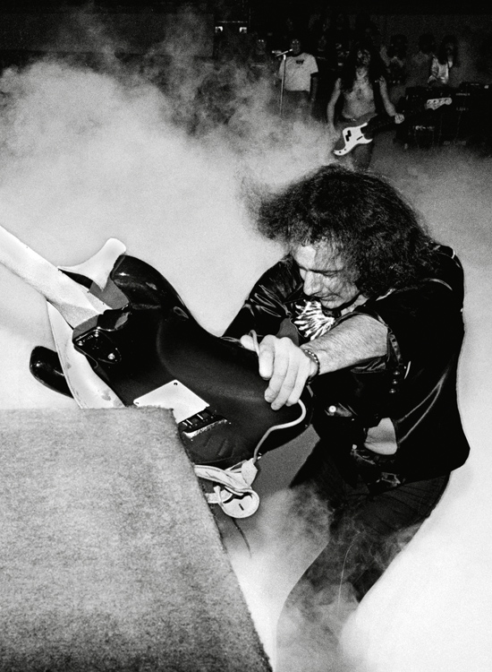 Deep Purple's Richie Blackmore. Foto: Fin Costello