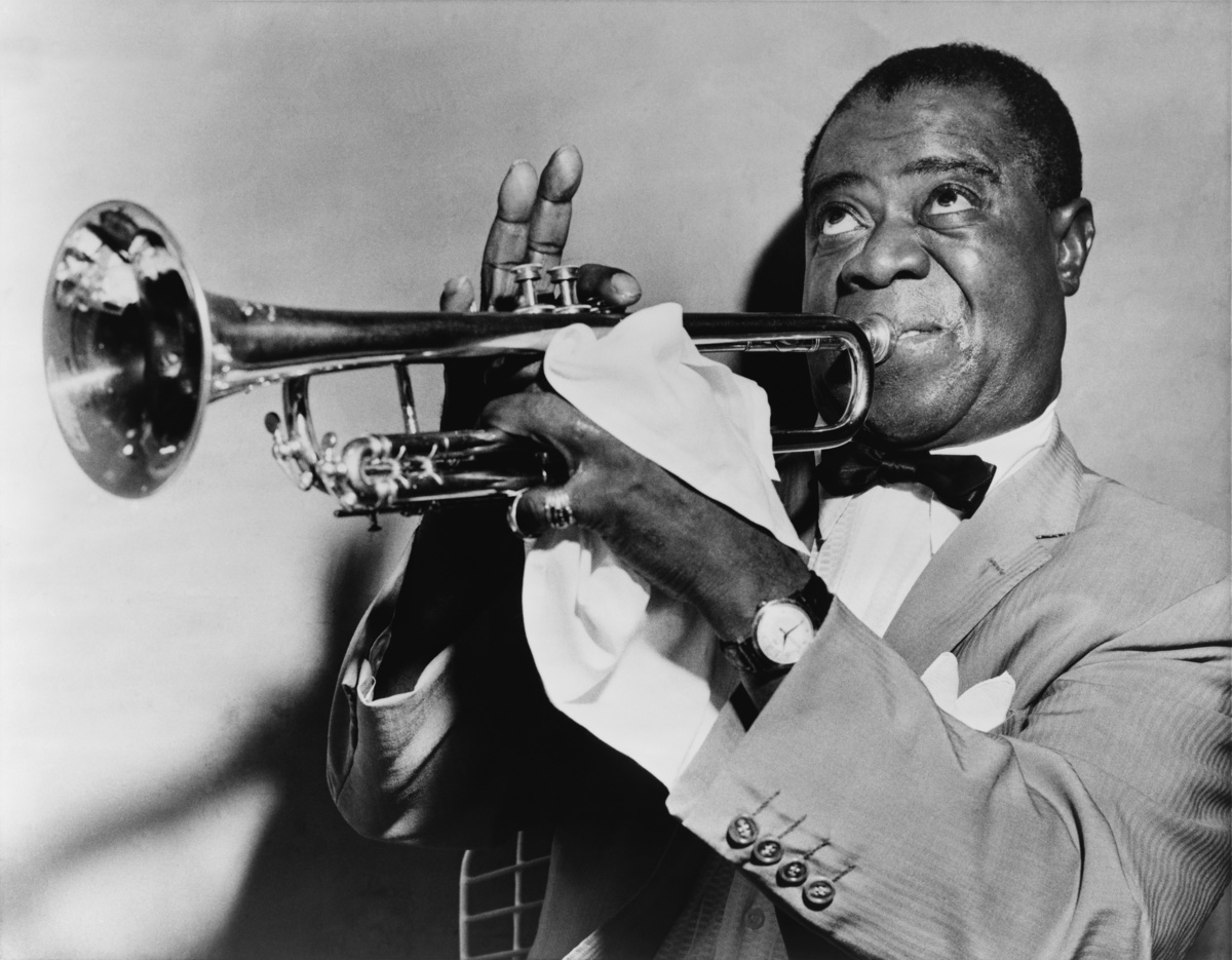 LOUIS ARMSTRONG: Stilskaper. Foto: SNL