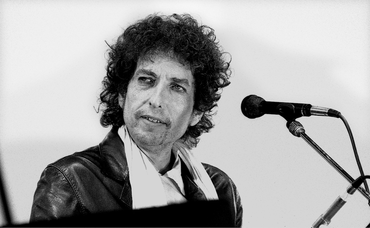 Dylan på Nye Ullevi, 1984. Foto: Vidar Ruud