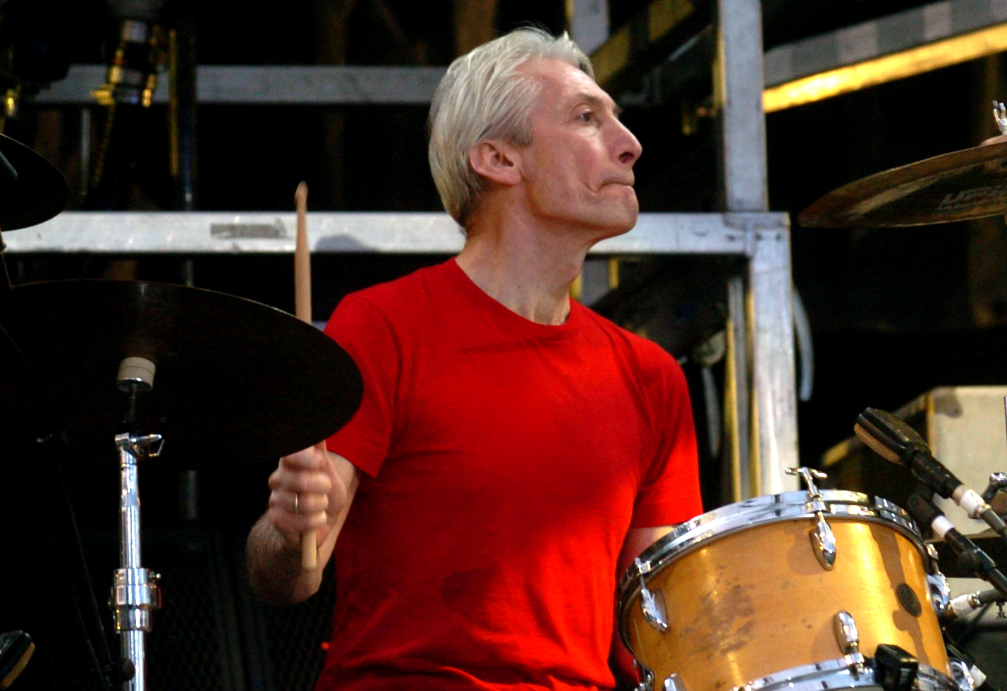 CHARLIE WATTS: Valle-Hovin, 2007. Foto: Vidar Ruud