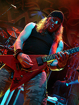 GAMMA RAY: Eks-Helloween-gitarist Kai Hansen kommer til Kvinesdal med Gamma Ray. FOTO: ODD INGE RAND.