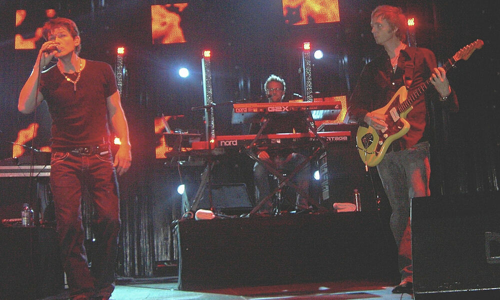 a-ha fra Cologne, Frankrike 2005. Foto: Yoshi, via Wikimedia Commons. BY CC 3.0