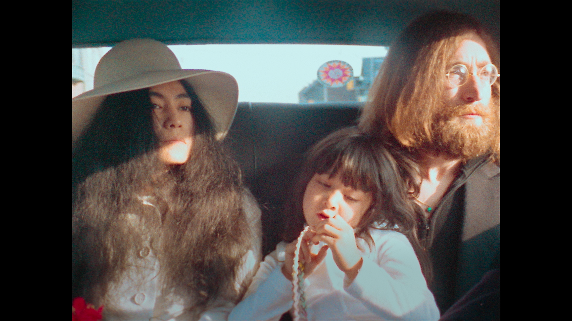 Yoko Ono and John Lennon i ONE TO ONE: JOHN & YOKO, en film fra Magnolia Pictures. Photo courtesy of Magnolia Pictures. 