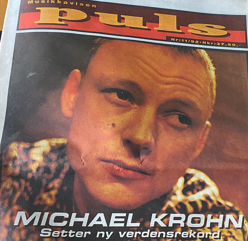 Faksimile av Puls #11, 1992. Forsidefoto: Stian
Andersen