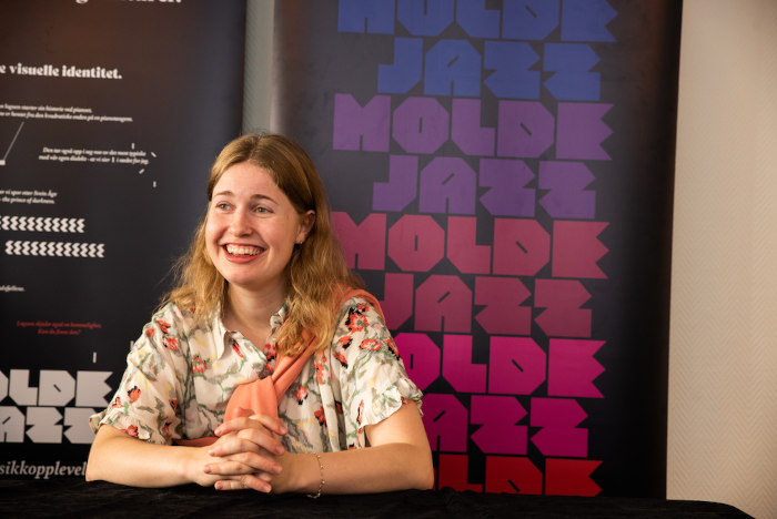 LIV ELLEN RØNNING: Lykkelig prisvinner. Foto: Håvard Bævre Ellingsgård/Moldejazz