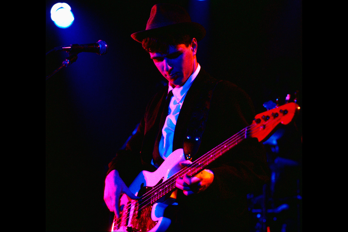 STOREBROR-KONSERT: Januar 1984, Storebror ser deg-konsert på ICA i London med Prefa Sprout, Daintees og Hurrah! Foto: Tom Stalsberg