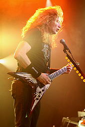 DAVE MUSTAINE: Sint mann. Veldig sint mann. FOTO: ODD INGE RAND.
