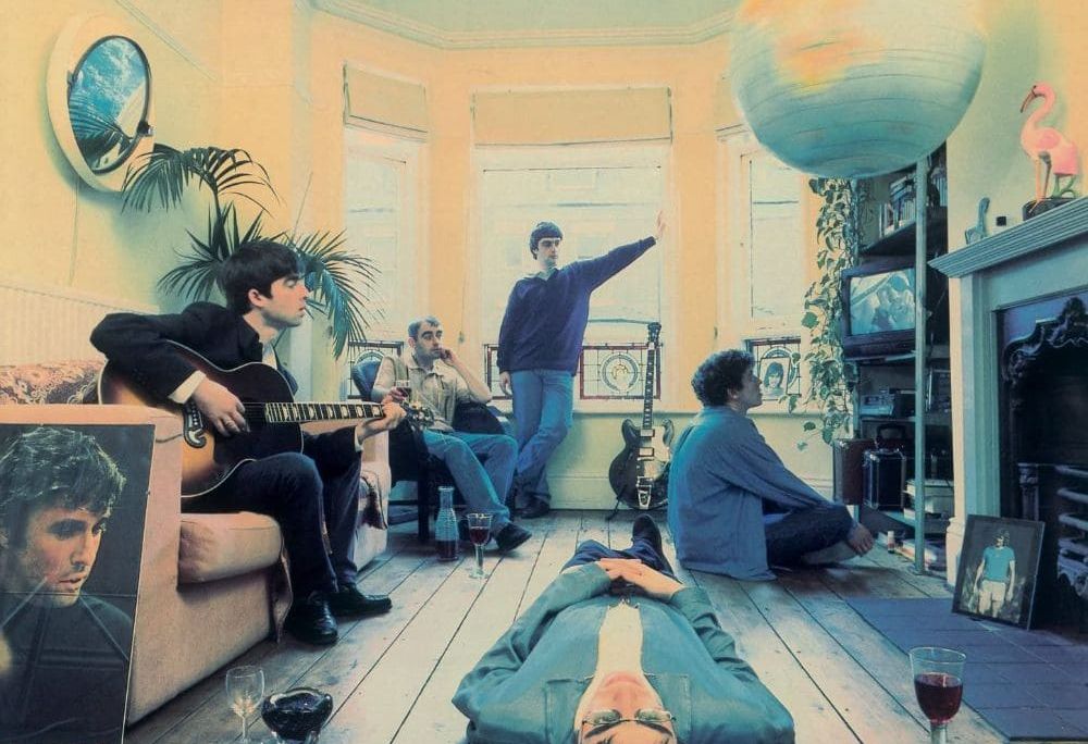 Faksimile fra coveret til «Definitely Maybe»
