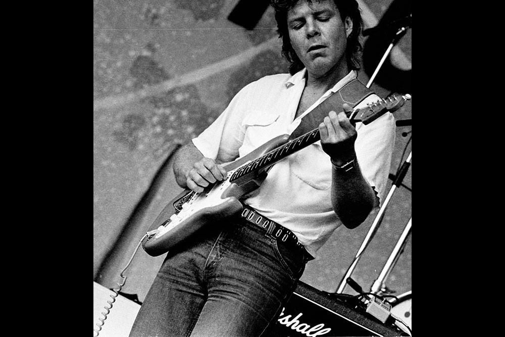 DEN BESTE: Terje Rypdal, Rock on the Docks i 1985. Terje var stor, han er det fortsatt. Foto: Tom Stalsberg