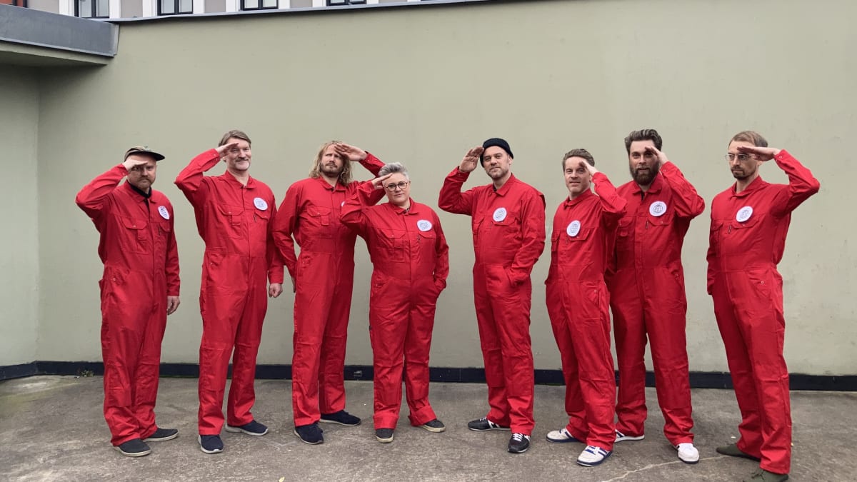 JAGA JAZZIST: Ut i outer space. Foto: Haakon Mathisen